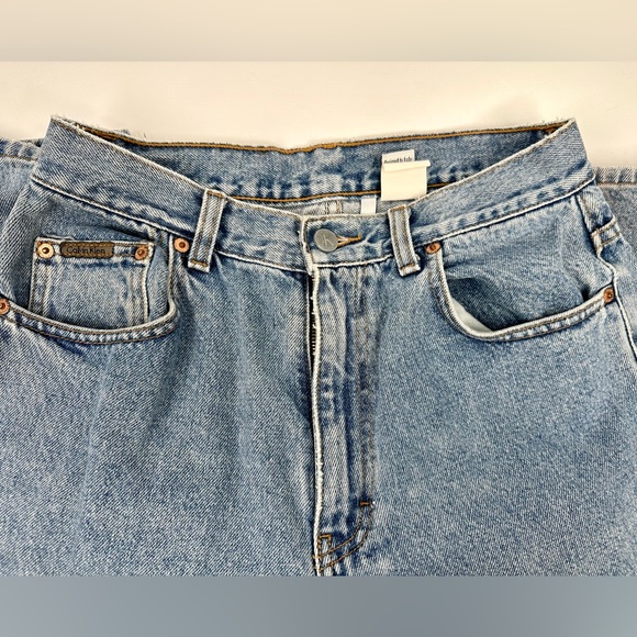 Vintage Calvin Klein Women's High Rise Easy Fit Jeans Size 8 BDXJ135 Made In USA - Picture 6 of 10
